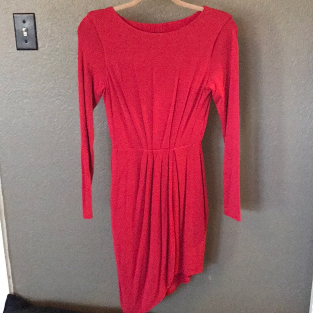 Wrap effect dress